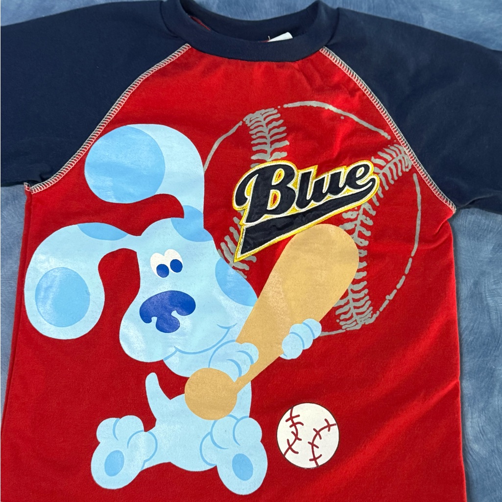 Nick Jr Red And Navy Blue Blues Clues Tee